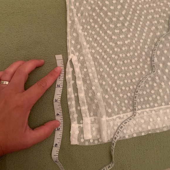 Island Passage sheer polka dot swimsuit coverup - Picture 9 of 10